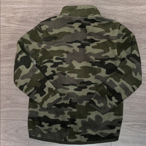 Eddie Bauer Kids Camo Fleece Pullover - Picture 3 of 4